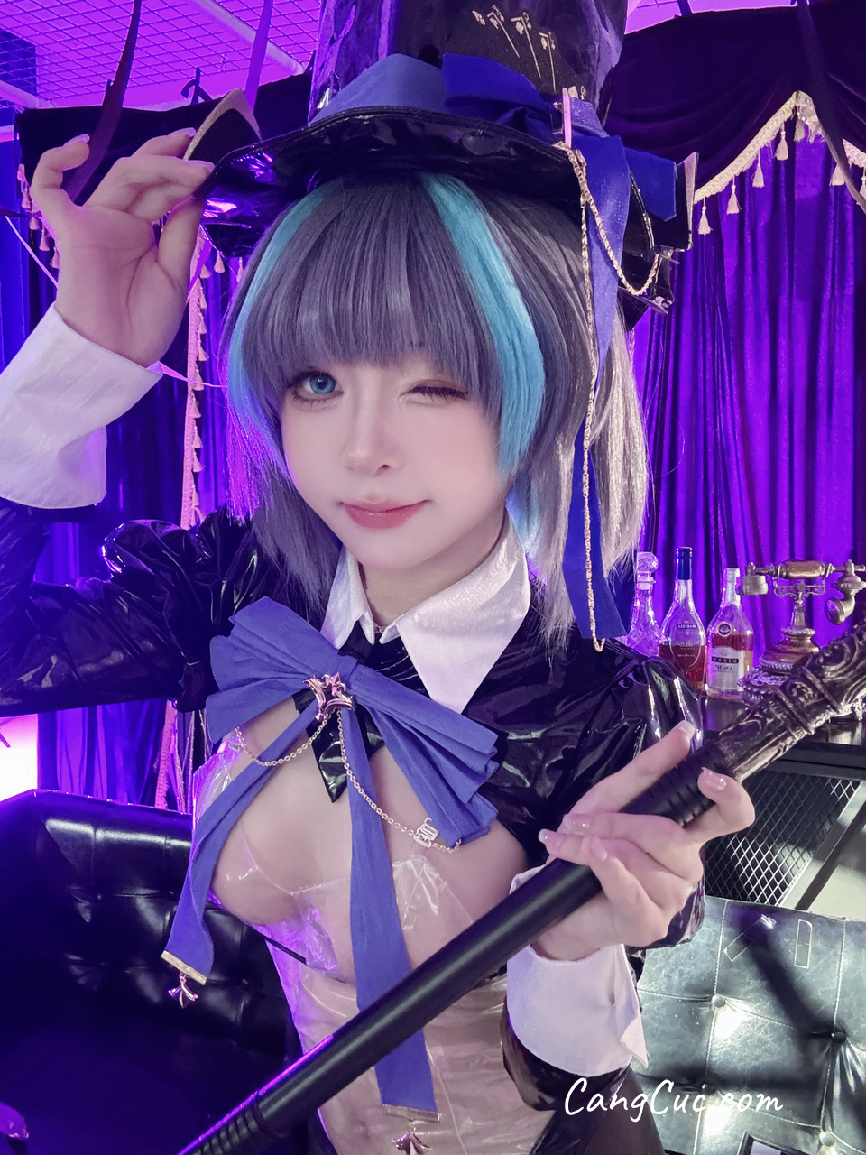 Coser@矢量鱼 - 柴郡魔术师